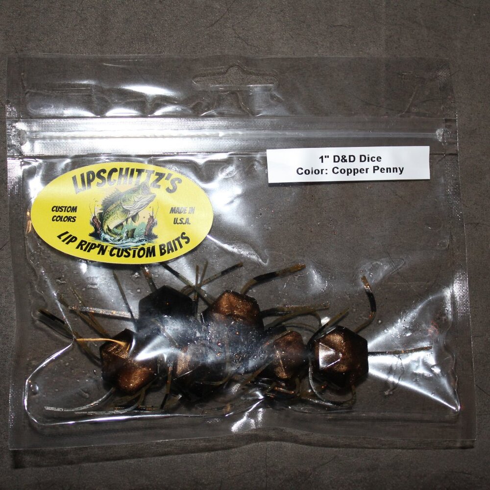 1" D&D Dice Cube Bait